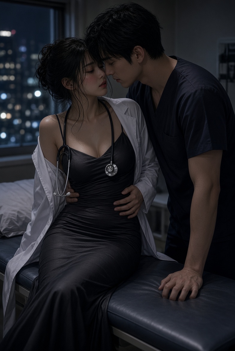 《《白大褂里的潮热》》小说封面